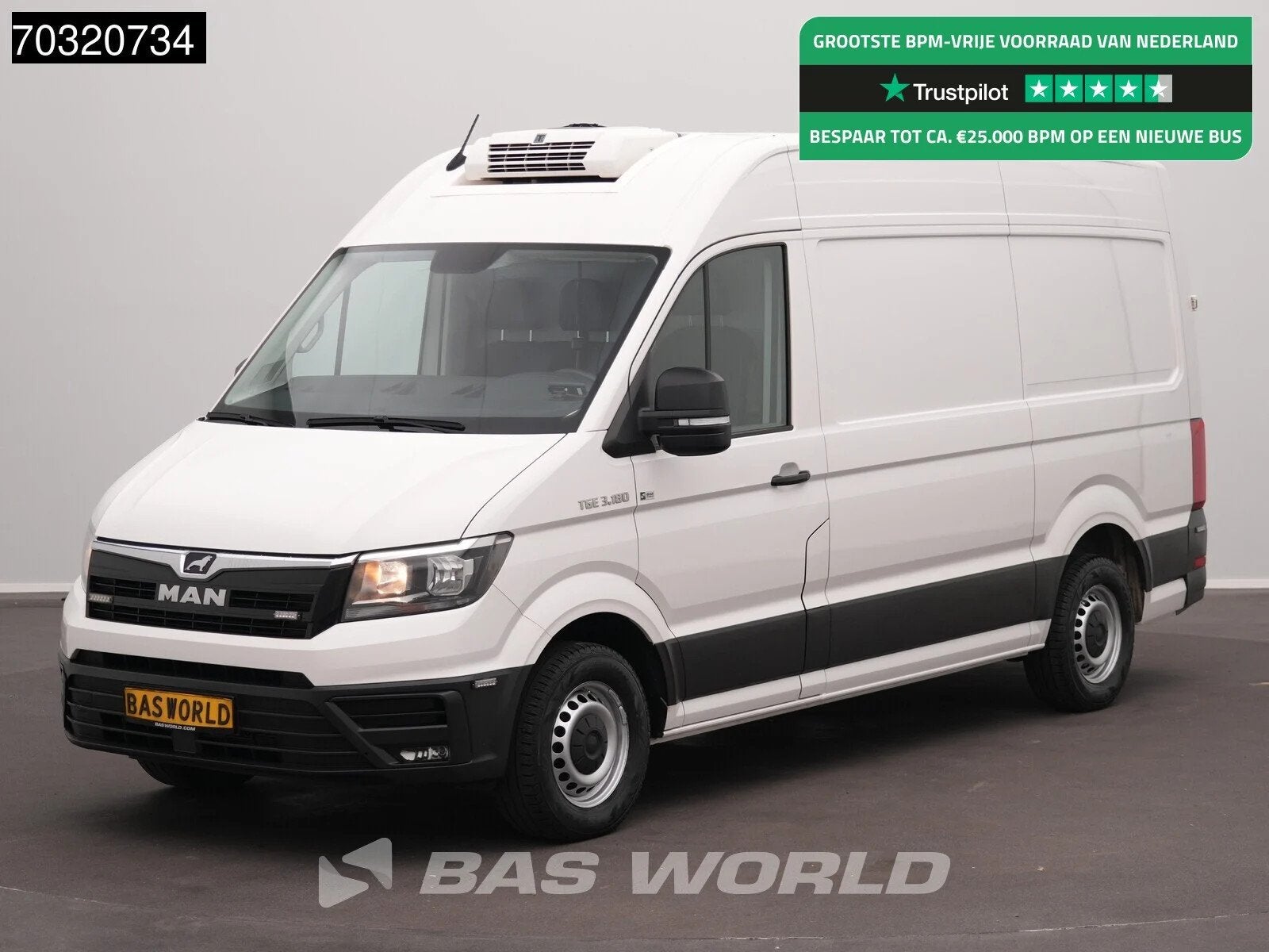 MAN TGE 3.180 Automaat Koelwagen Thermo King V-300 MAX L3H3, 177 ch, Achat, Euro 6, Entreprise