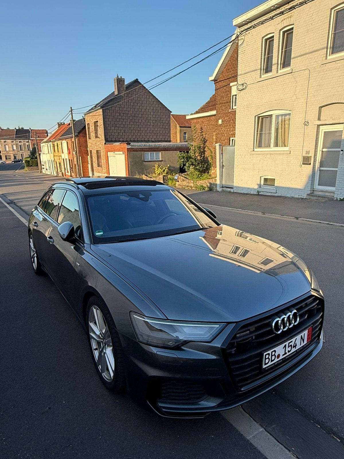 Audi a6 sline, Autos, Argent ou Gris, Achat, Euro 6, Carnet d'entretien