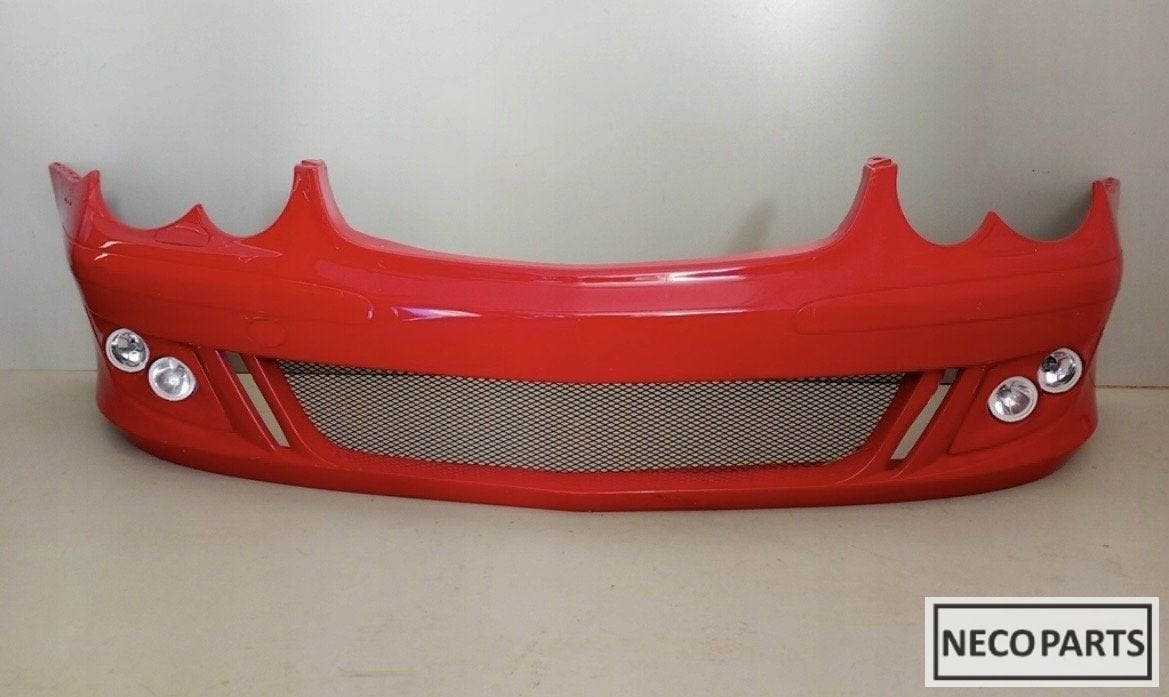 BUMPER MERCEDES SL R230 W230 BRABUS VOORBUMPER ORIGINEEL, Garde-boue, Utilisé, -, -