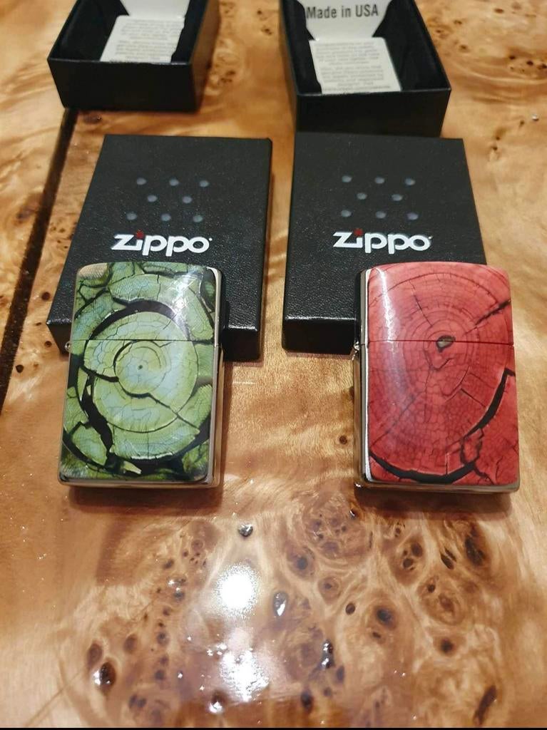 zippo bekleed met mammoet slagtand, Enlèvement