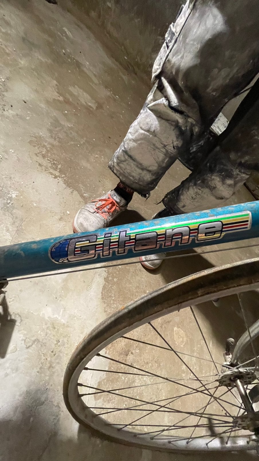 coers fiets, Ophalen