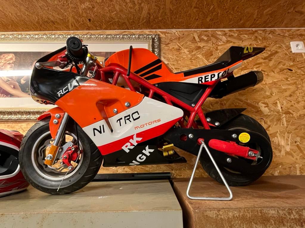 Pocketbike, Hobby en Vrije tijd, Ophalen of Verzenden, Zo goed als nieuw