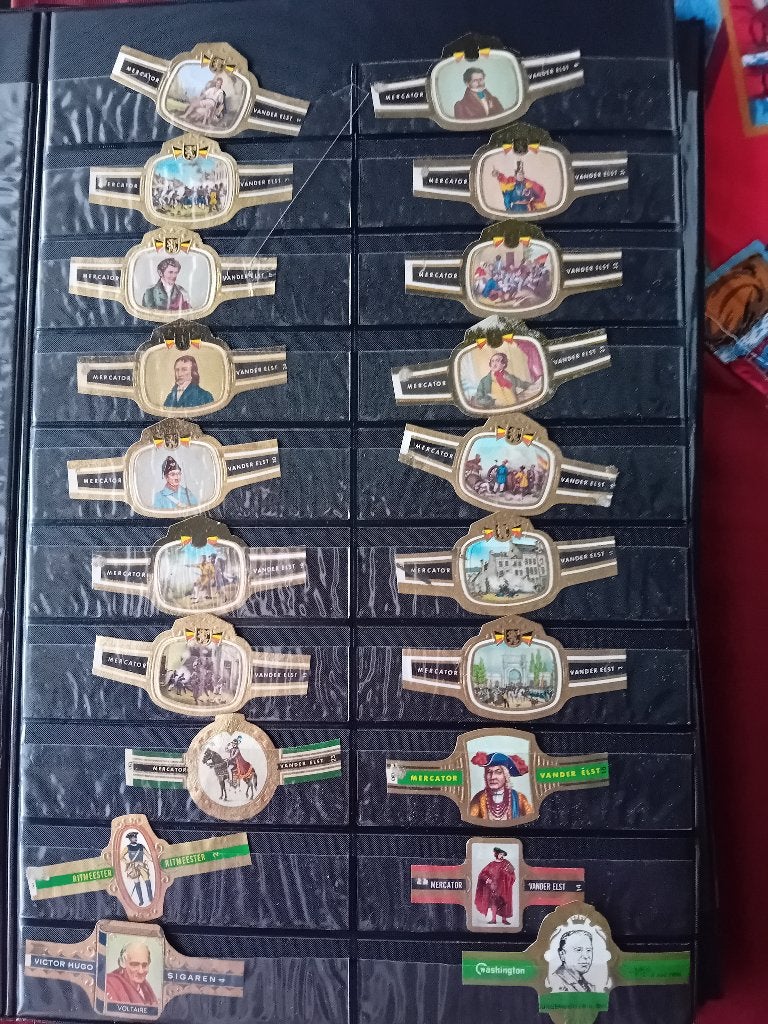 oude sigarenbandjes, Verzamelen, Ophalen, Sigarenbandjes