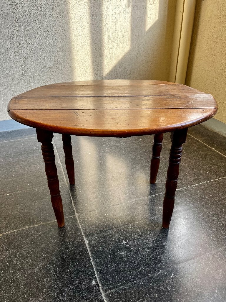 Table ancienne à rabats, Maison & Meubles, 50 – 75, Enlèvement, Utilisé, 50 à 100 cm