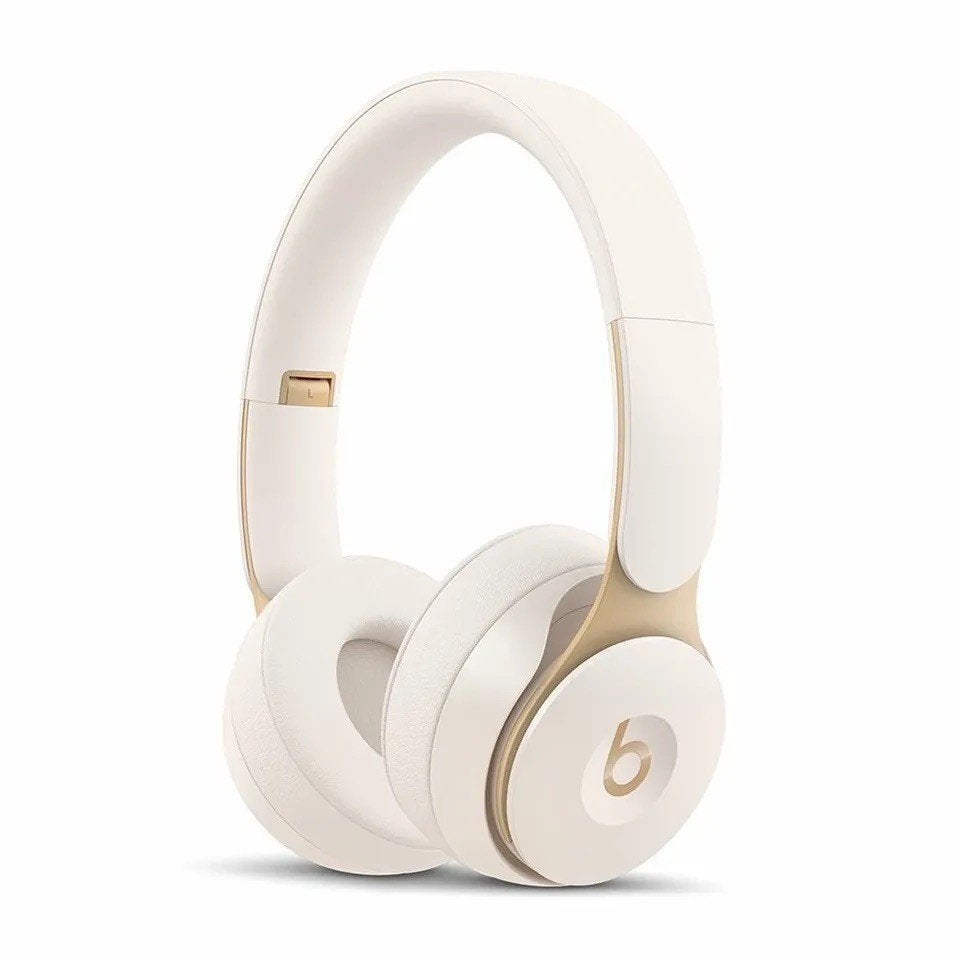 Casque Beats Solo Pro sans fil à réduction de bruit (Ivoire), Casque anti-bruit, Blanc, Beats, Comme neuf