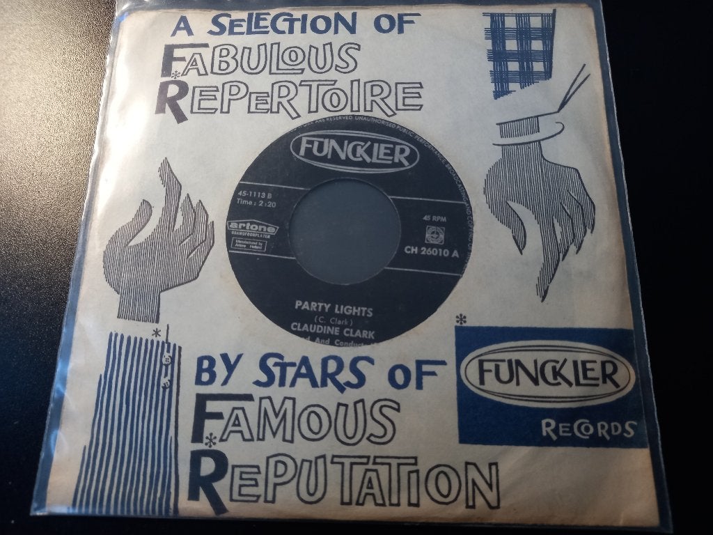 Claudine Clark - Party Lights '7 " Popcorn ", Overige genres, 7 inch, Ophalen of Verzenden, Overige typen