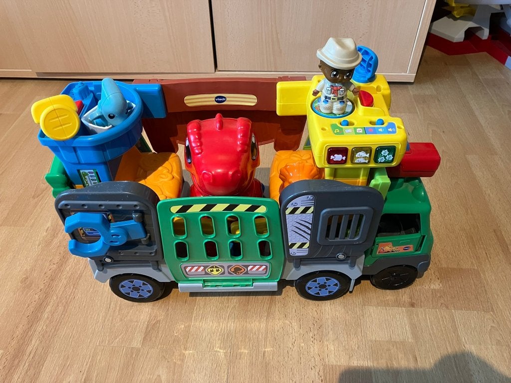 VTech Vrolijke Vriendjes Dino Avonturenset, Ophalen, Zo goed als nieuw, 6 maanden tot 2 jaar