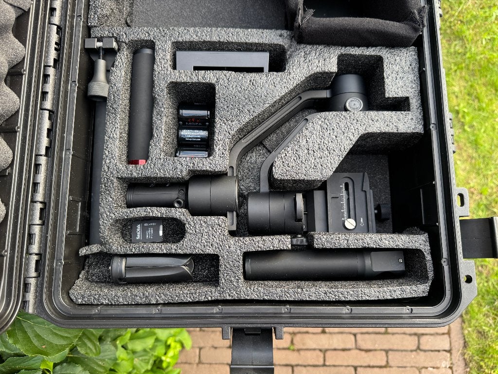 Moza Air Gymball Dual Handgrip + WCS Flightcase, TV, Hi-fi & Vidéo, Caméras action, Enlèvement