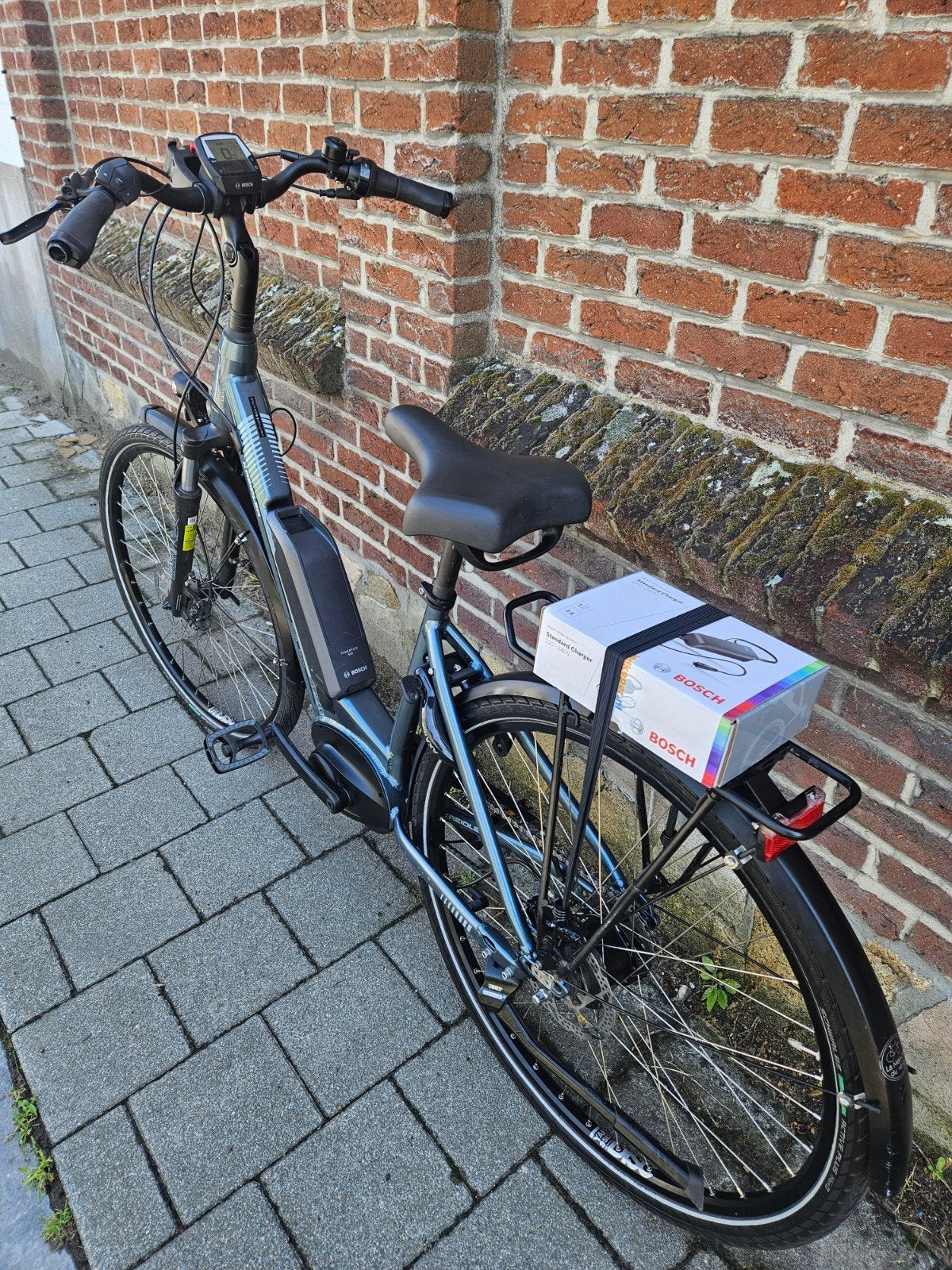 Electrische fiets middenmotor Bosch, Ophalen