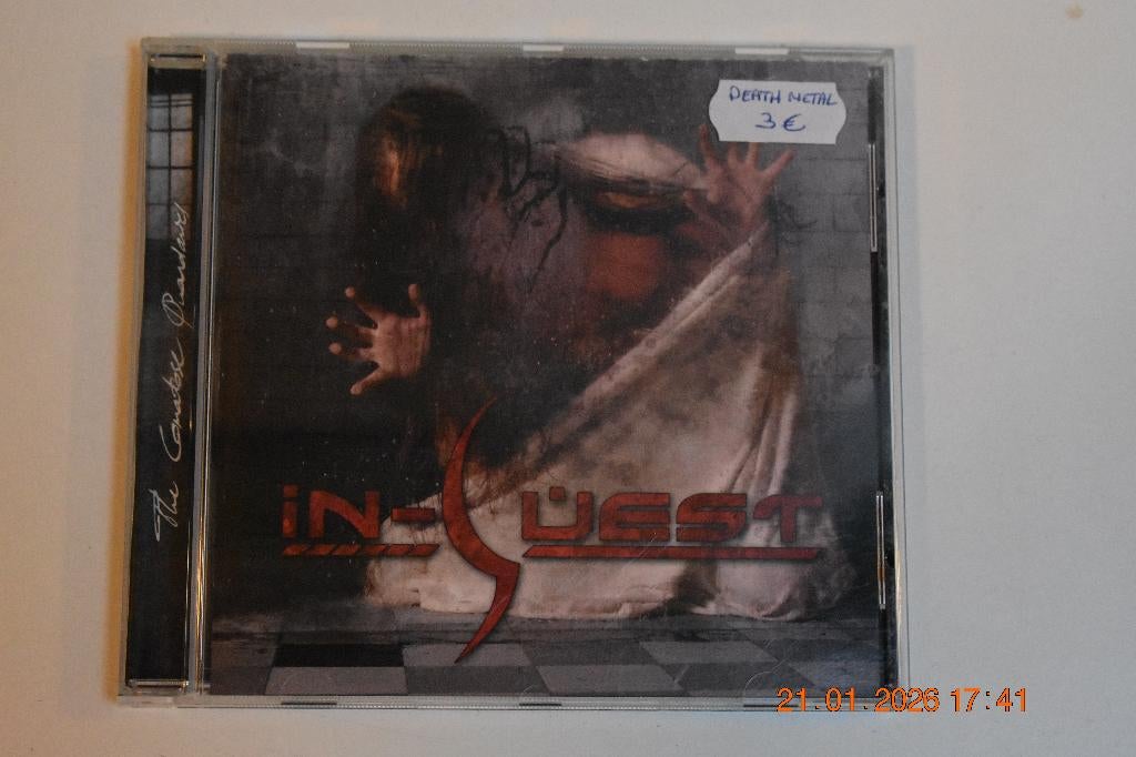 cd : In-Suest - The Comateose Quandaries (Death Metal), Ophalen of Verzenden, Gebruikt