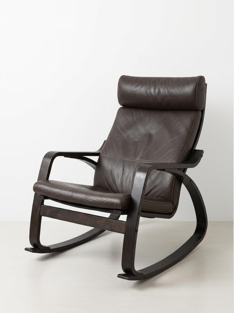 Chaise à bascule – État impeccable, Comme neuf, Brun, Enlèvement, Bois