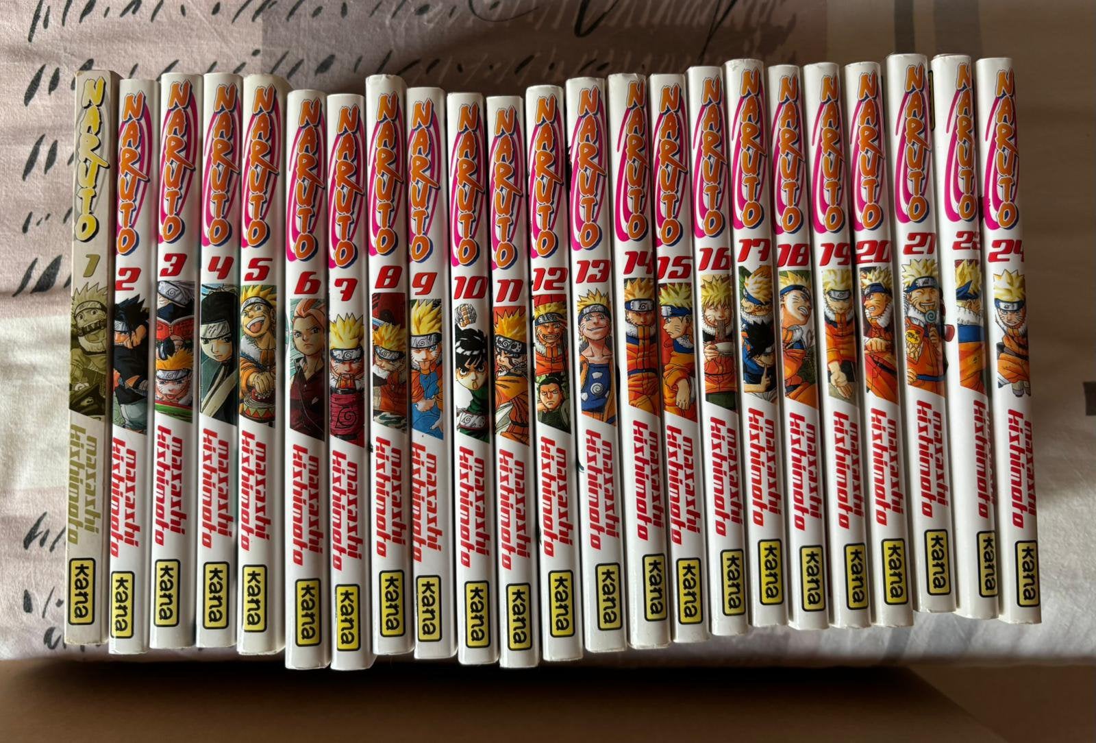 Manga Naruto vol. 1-22 + 24 (FR), Livres, Enlèvement, Comme neuf
