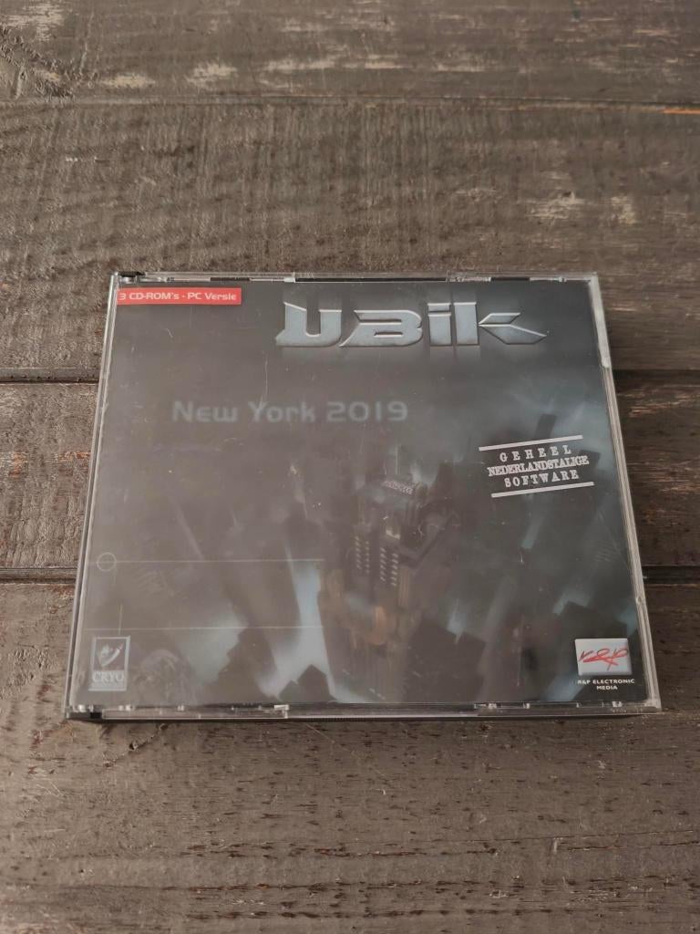 jeu CD-ROM PC vintage Ubik New York 2019 de 1998, Consoles de jeu & Jeux vidéo, Jeux | PC, Enlèvement ou Envoi, 1 joueur, Autres genres