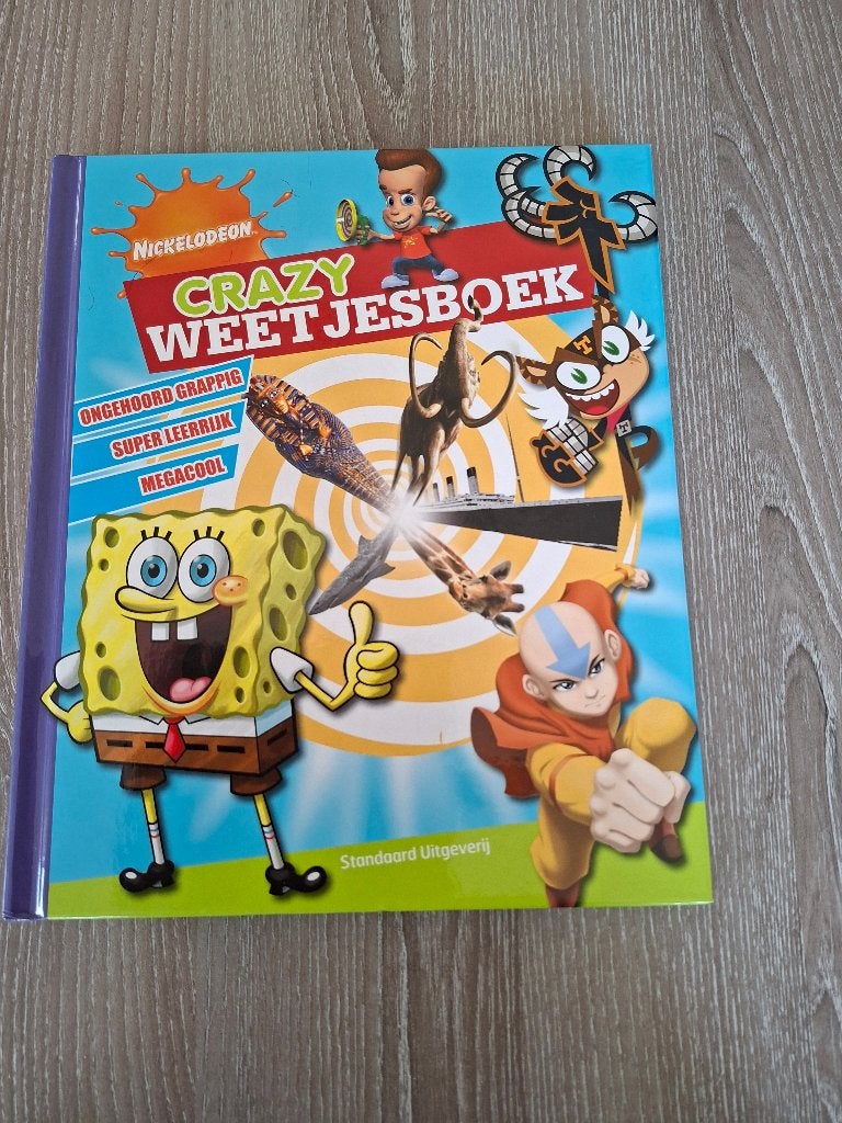 Crazy weetjesboek en Grote Knutselboek (2=5€), Ophalen of Verzenden, Zo goed als nieuw, Non-fictie
