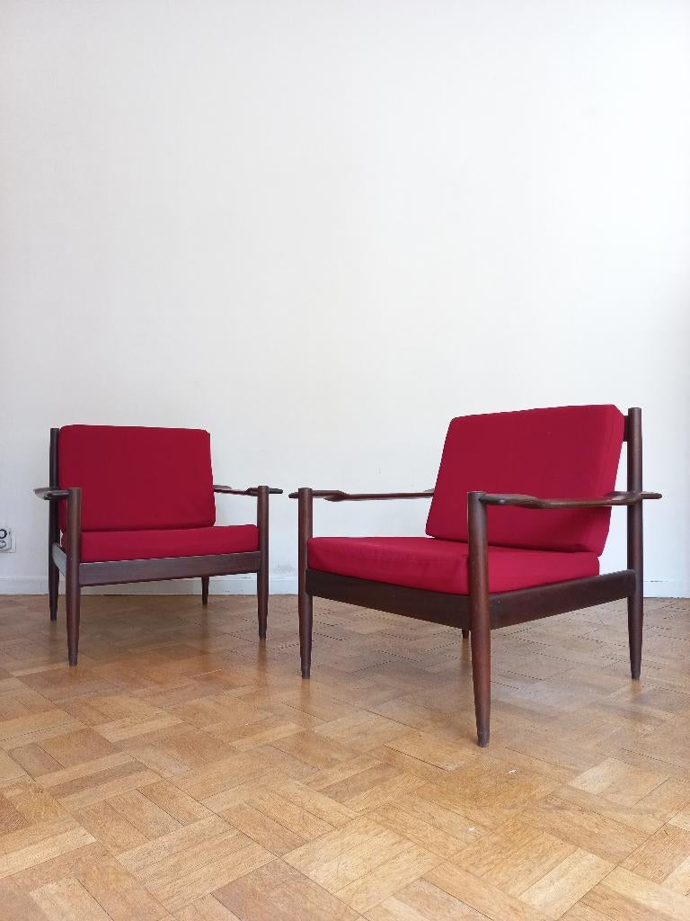 Vintage Mid-Century deense zetels 1960, Enlèvement