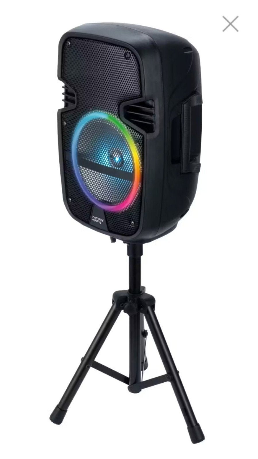 enceinte avec effets lumière micro trépieds Neuf, TV, Hi-fi & Vidéo, Enlèvement ou Envoi, Neuf, Ensemble complet
