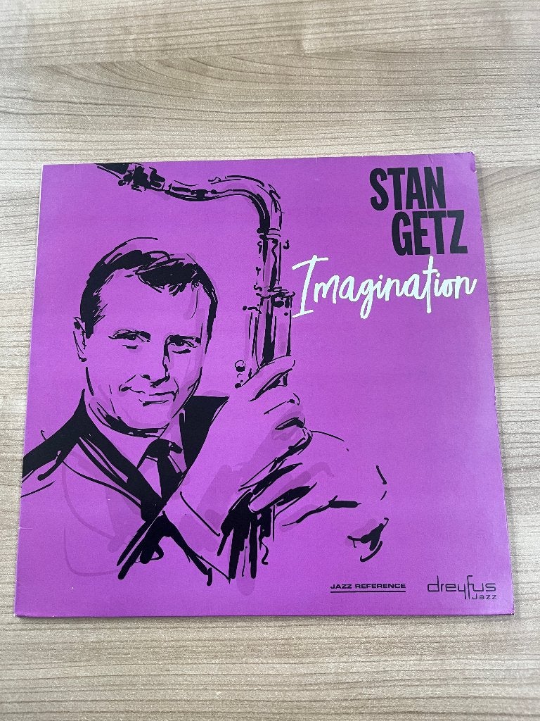 STAN GETZ - IMAGINATION (DREYFUS JAZZ), LP, Ophalen of Verzenden, Jazz, Beschermende buitenhoes