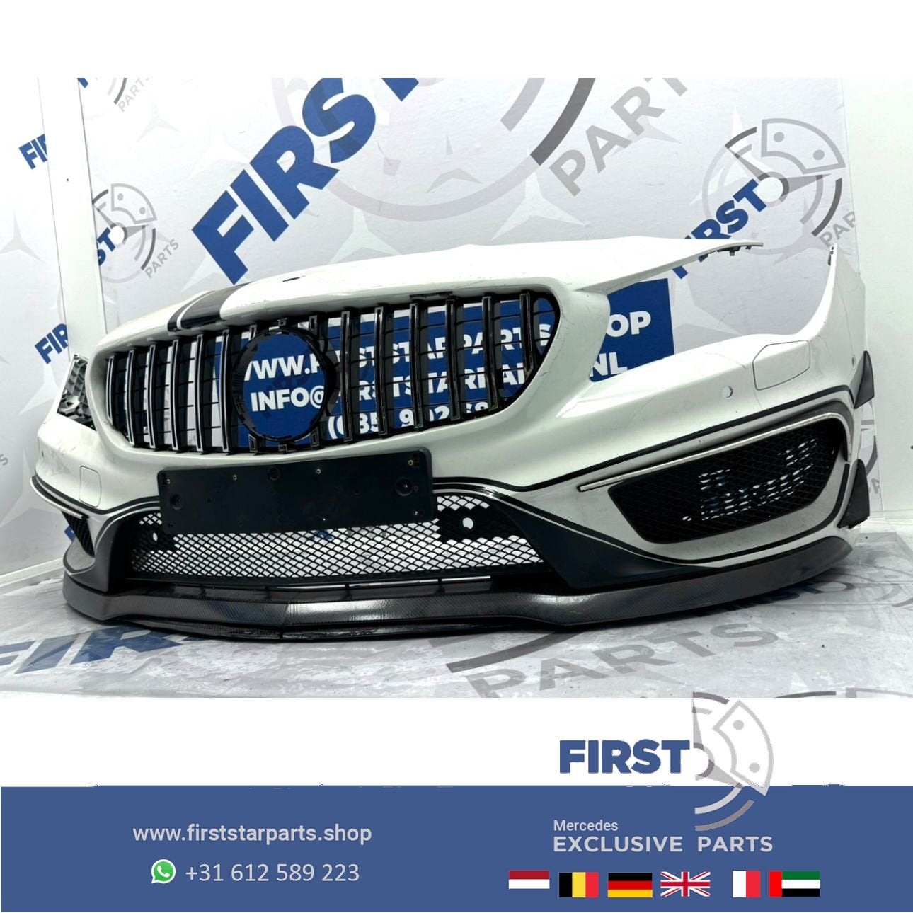 W117 X117 CLA PRE-Facelift AMG Voorbumper Compleet 2013-2019, Gebruikt, -, Voor, Ophalen of Verzenden