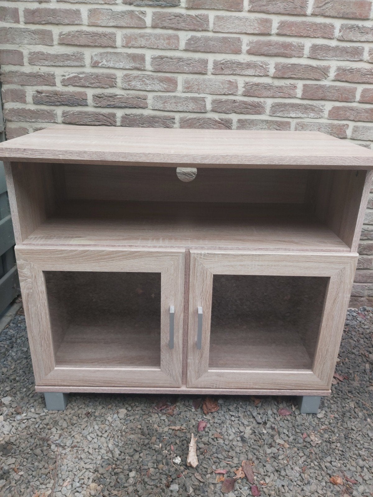 TV- of Stereo meubel ., Huis en Inrichting, Ophalen, Glas