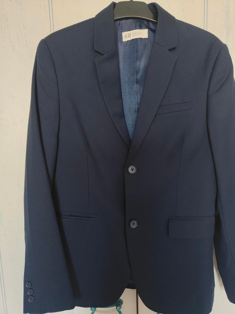 Veste garçon 12 ans, Blauw, Overige maten, Ophalen of Verzenden, Zo goed als nieuw