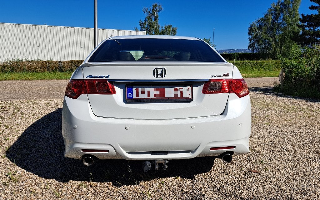 Accord 2.4i Type S (Handgeschakeld), Auto's, Honda, Voorwielaandrijving, 199 g/km, Zwart, Wit
