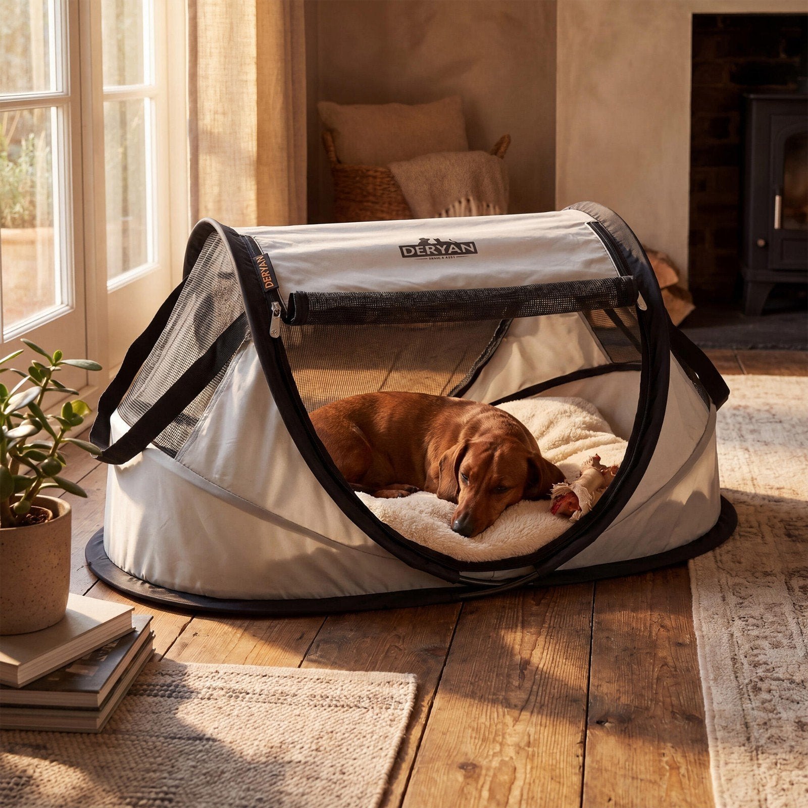travel tent hond deryan - groot, Ophalen of Verzenden, Nieuw