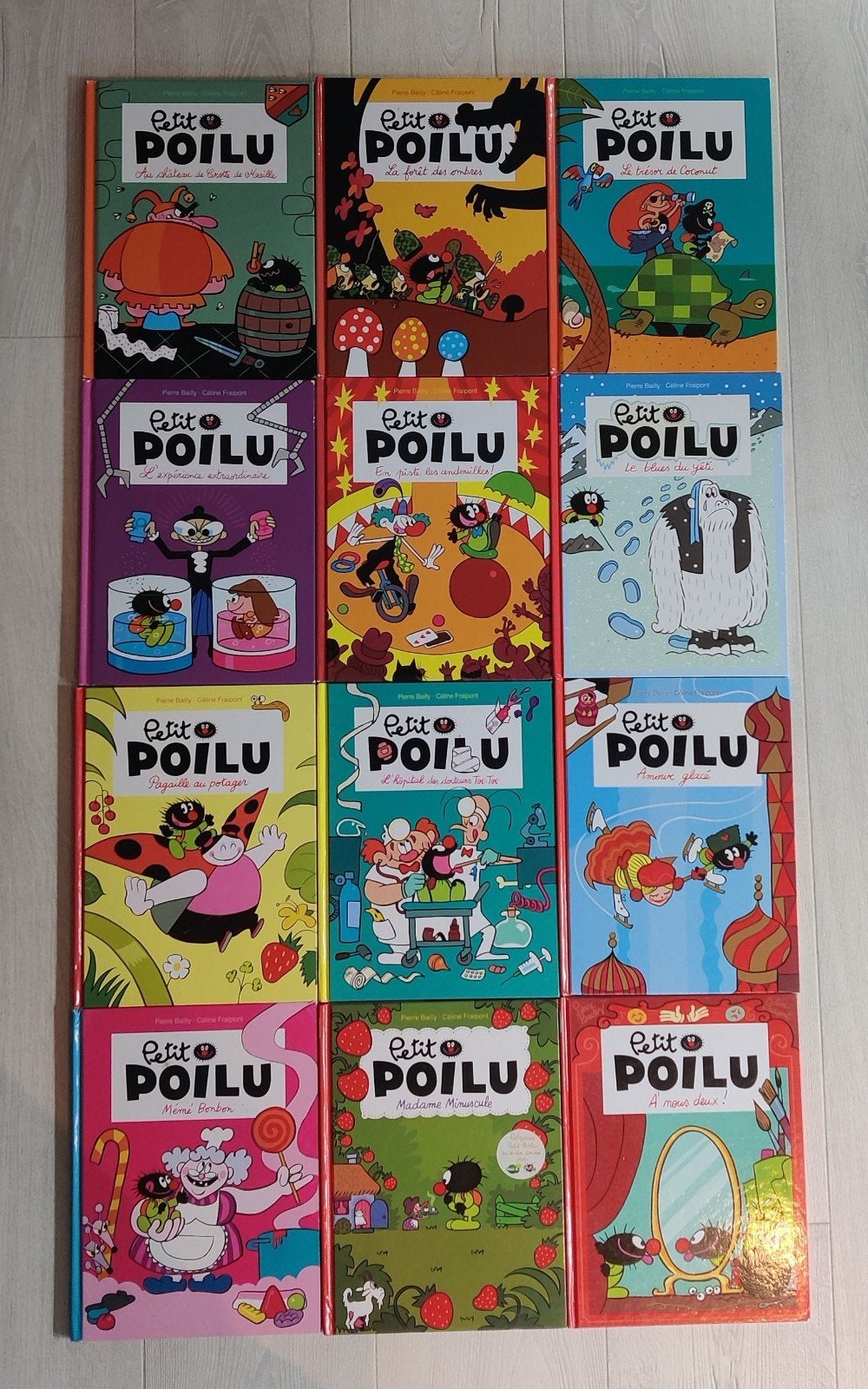 Petit poilu 12 tomes. Vendable individuellement., Plusieurs BD, Enlèvement, Pierre Bailly • Céline Fraipont