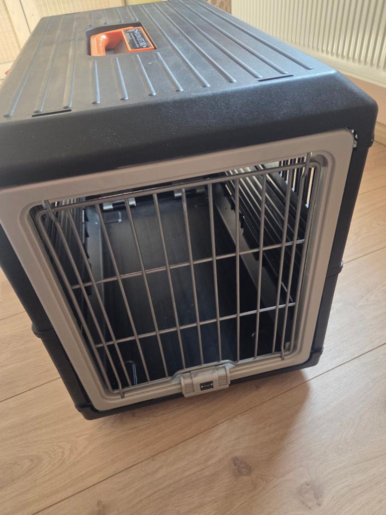 Opvouwbare transportbox voor honden en katten, Dieren en Toebehoren, Ophalen, Zo goed als nieuw