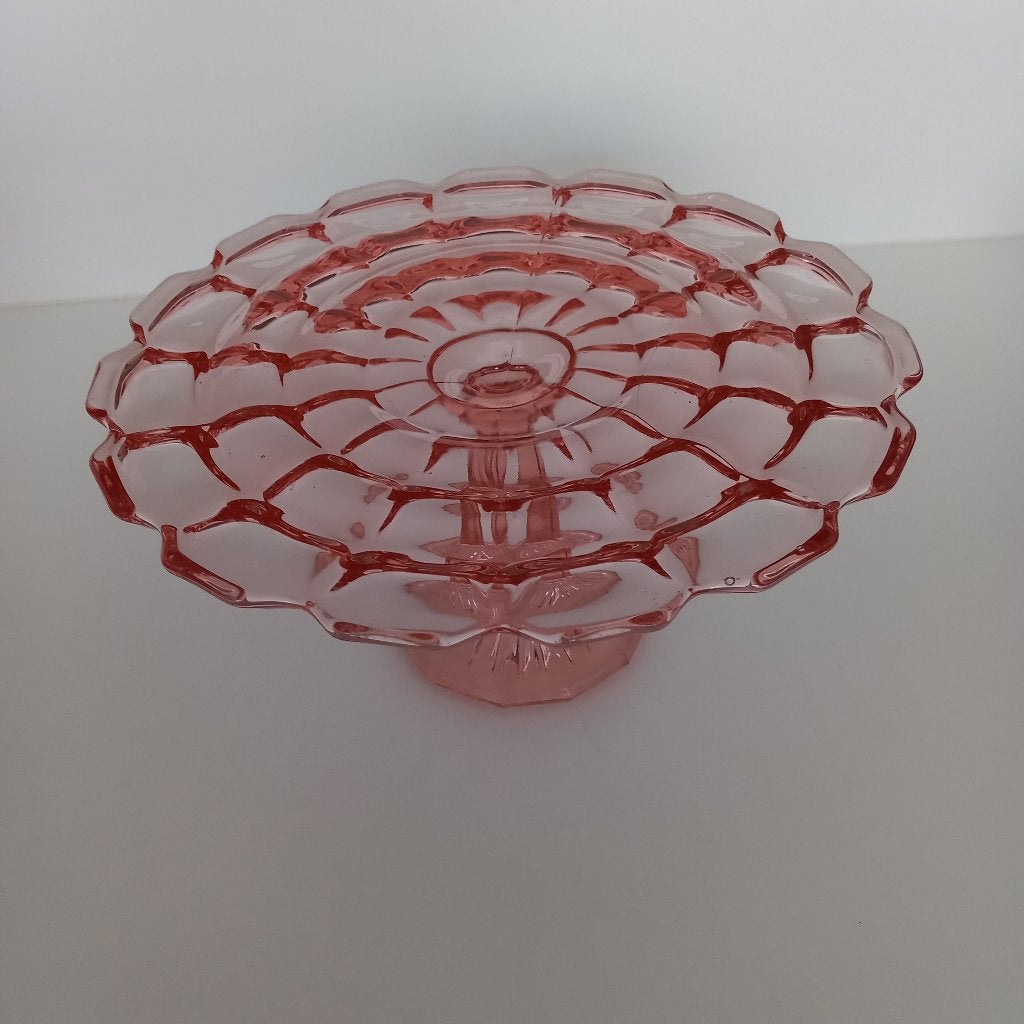 taartplateau, Ophalen, Vintage, Glas, Schaal of Schalen