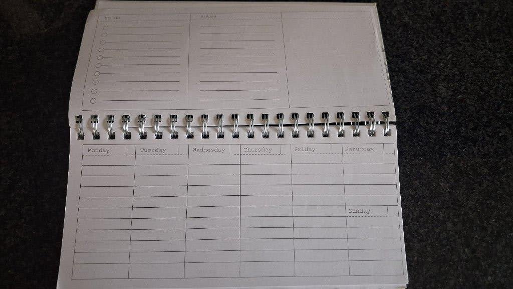 Desk planner, Ophalen of Verzenden, Zo goed als nieuw
