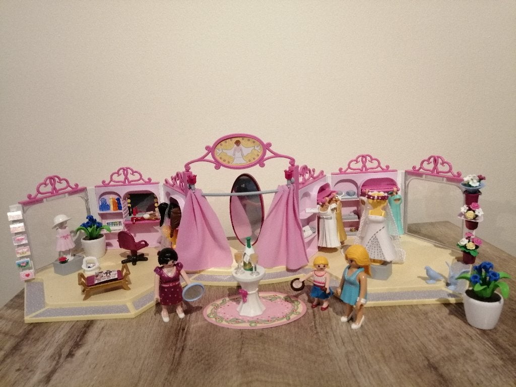 PLAYMOBIL Bruidswinkel met kapsalon - 9226, Ophalen