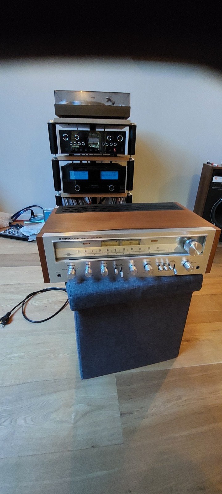 A vendre Ampli Pioneer SX-650(1976)., TV, Hi-fi & Vidéo, Enlèvement, Radio