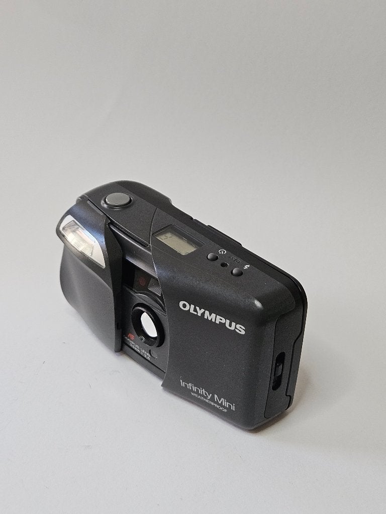 Olympus Infinity Mini - voor reparatie/onderdelen, Ophalen of Verzenden, Gebruikt, Compact, Olympus