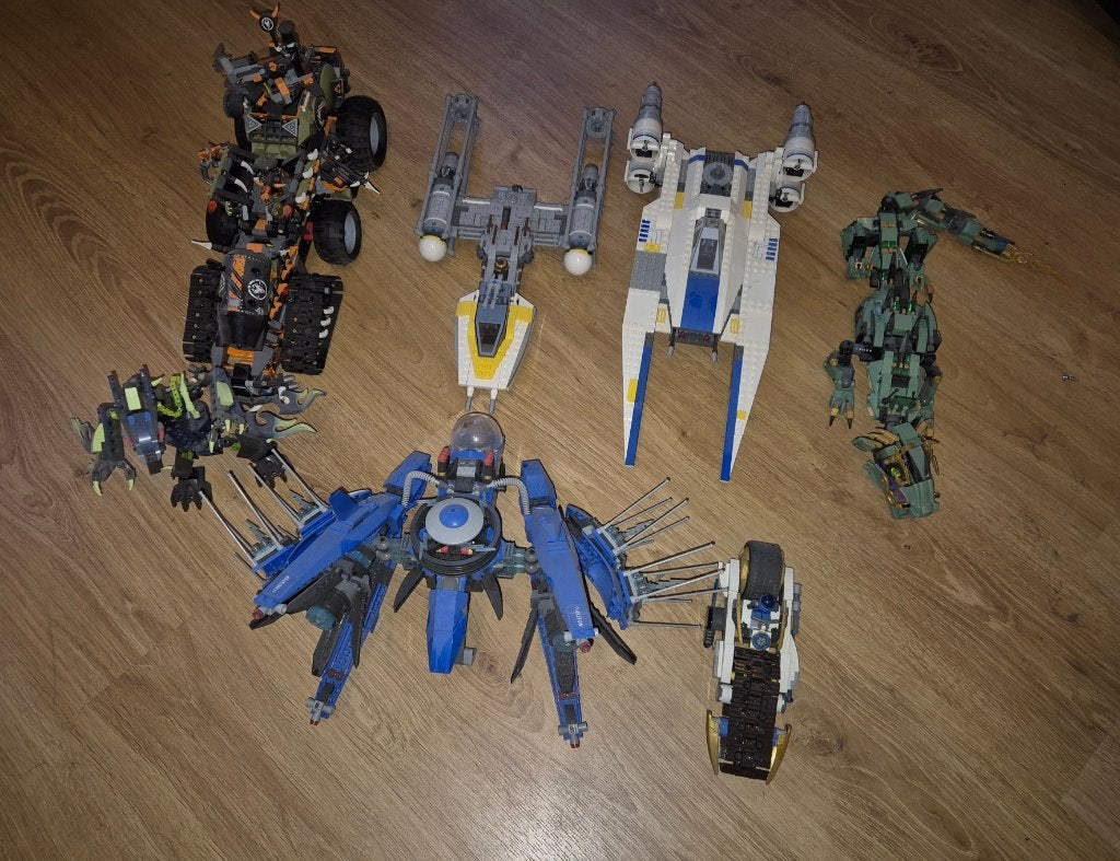 Lego groot assortiment, Enlèvement, Comme neuf, Pièces supplémentaires incluses, Lego