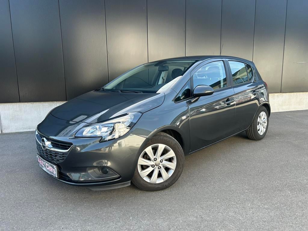 Opel Corsa E 1.2i / Navi / 1ste eigenaar / goede staat, Autos, Argent ou Gris, Achat, Euro 6, Entreprise