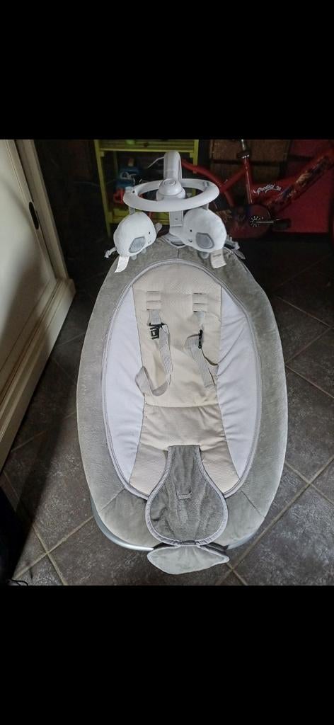 Transat balancelle B-ROCKER TRANSAT MOBY SONS ET VIRBATIONS, Kinderen en Baby's, Wipstoeltjes, Verstelbaar, Ophalen