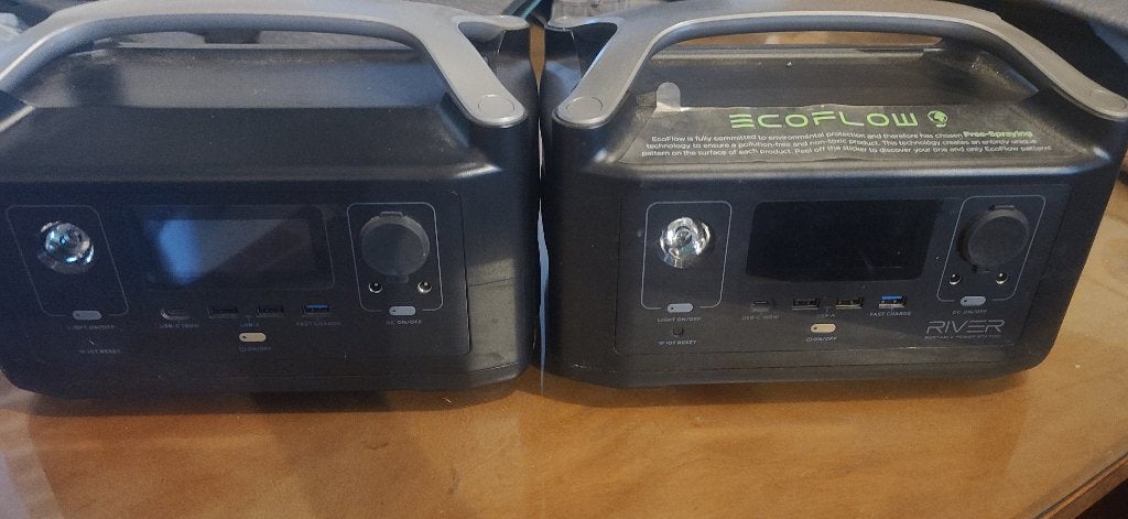 2x Ecoflow river batterij/powerstations defect, laad niet op, Caravans en Kamperen, Kampeeraccessoires, Ophalen, Nieuw