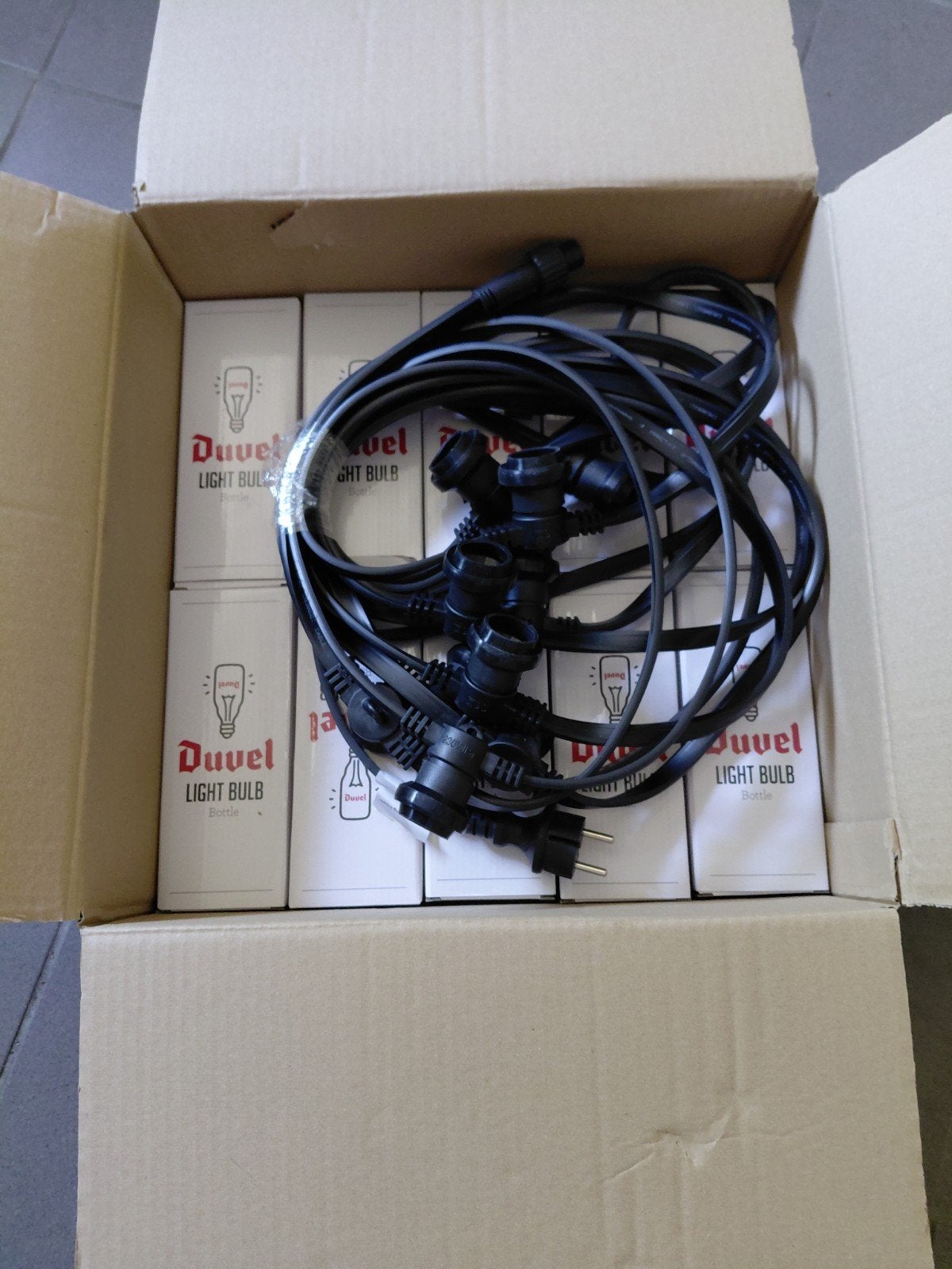 Duvel lichtslinger, Verzamelen, Biermerken, Ophalen
