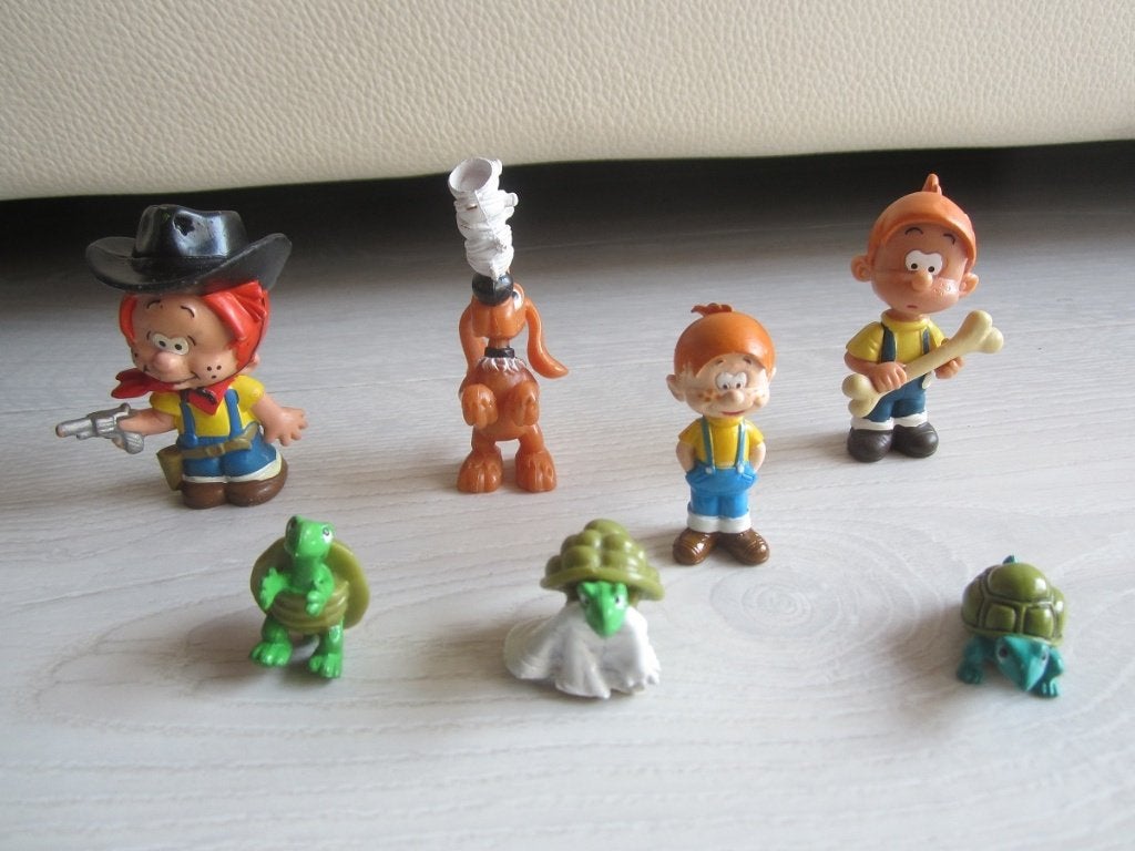 Lot de figurines Boule et Bill, Collections, Enlèvement ou Envoi, Autres personnages, Comme neuf, Statue ou Figurine