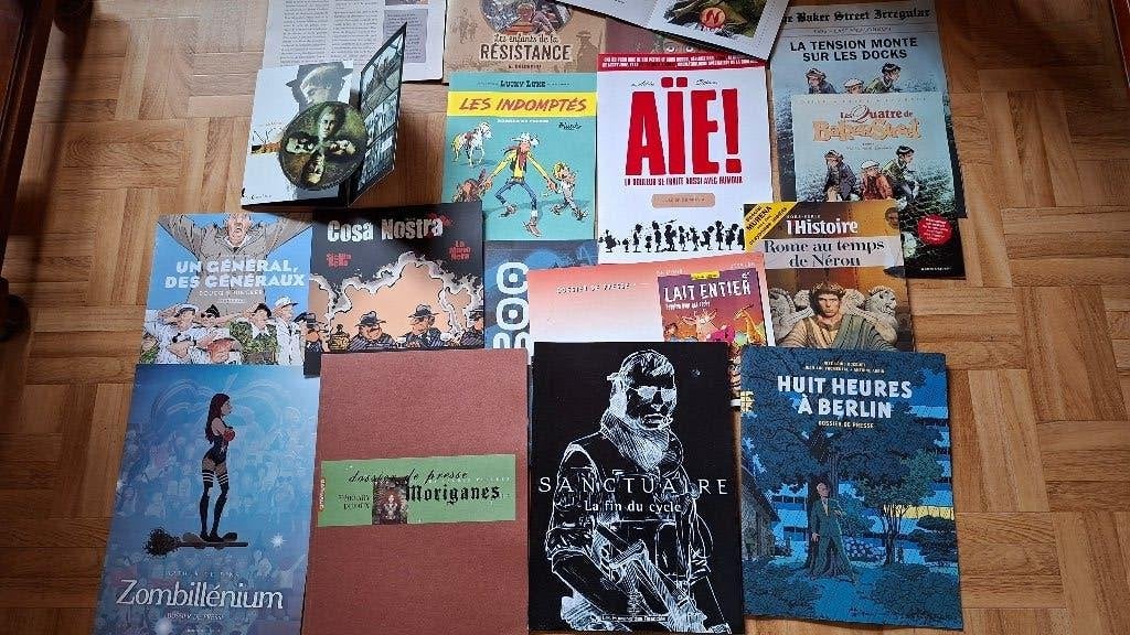 bd lot  service de presse collector, Livres, Neuf, Plusieurs BD, Divers auteurs, Envoi