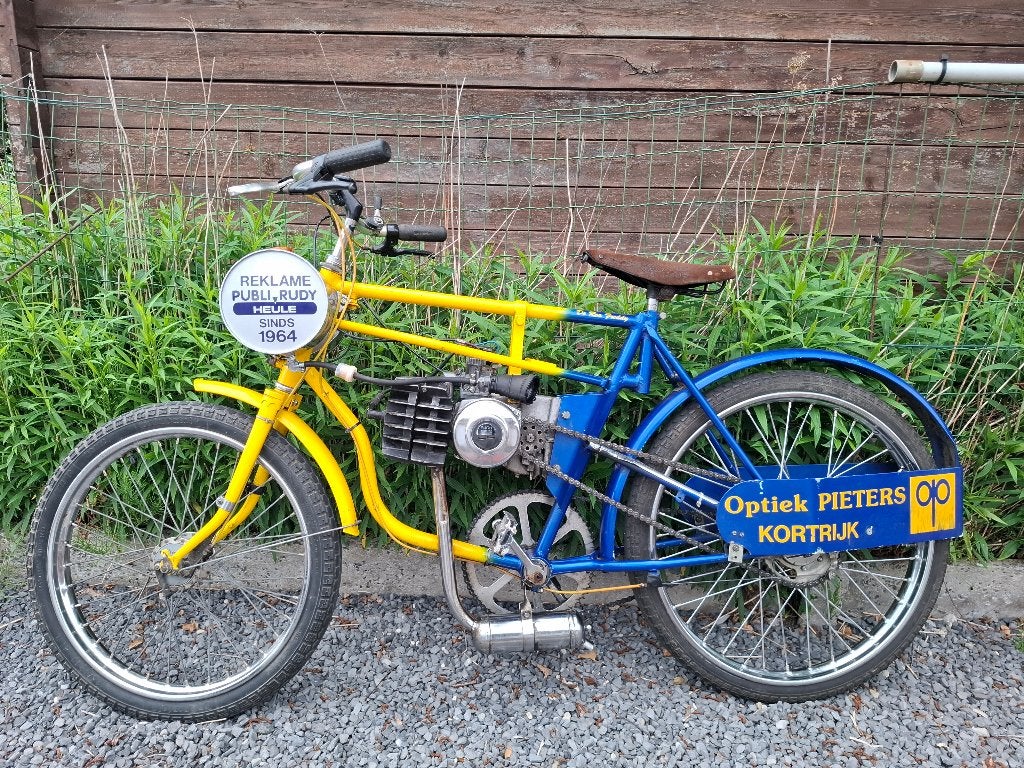 Derny gangmaker voor race fietsen, Enlèvement
