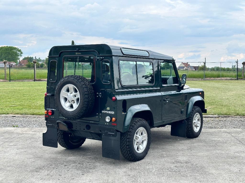 Land Rover DEFENDER 90 2.4 Lichte vracht SLECHTS 113.000KM, Auto's, 90 kW, Stof, Zwart, 4 cilinders