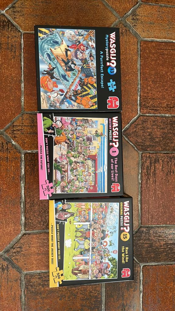 Puzzles, Enlèvement, 500 à 1500 pièces, Comme neuf, Puzzle