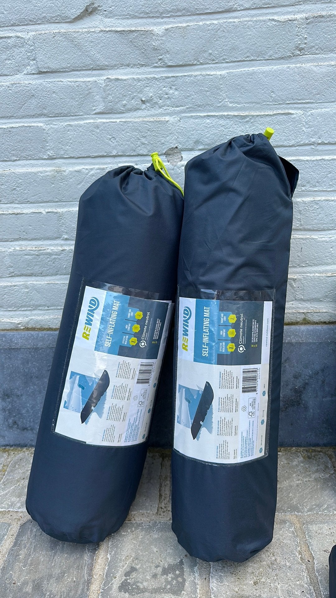 2 zelf opblazende matjes - nieuw - ongeopend, Caravans en Kamperen, Ophalen, Nieuw, 1-persoons