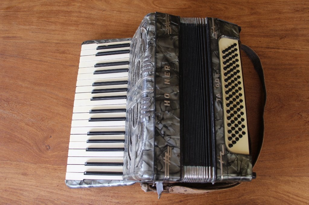 Accordéon Hohner Tango II, Enlèvement, Utilisé, Hohner, Avec bretelles