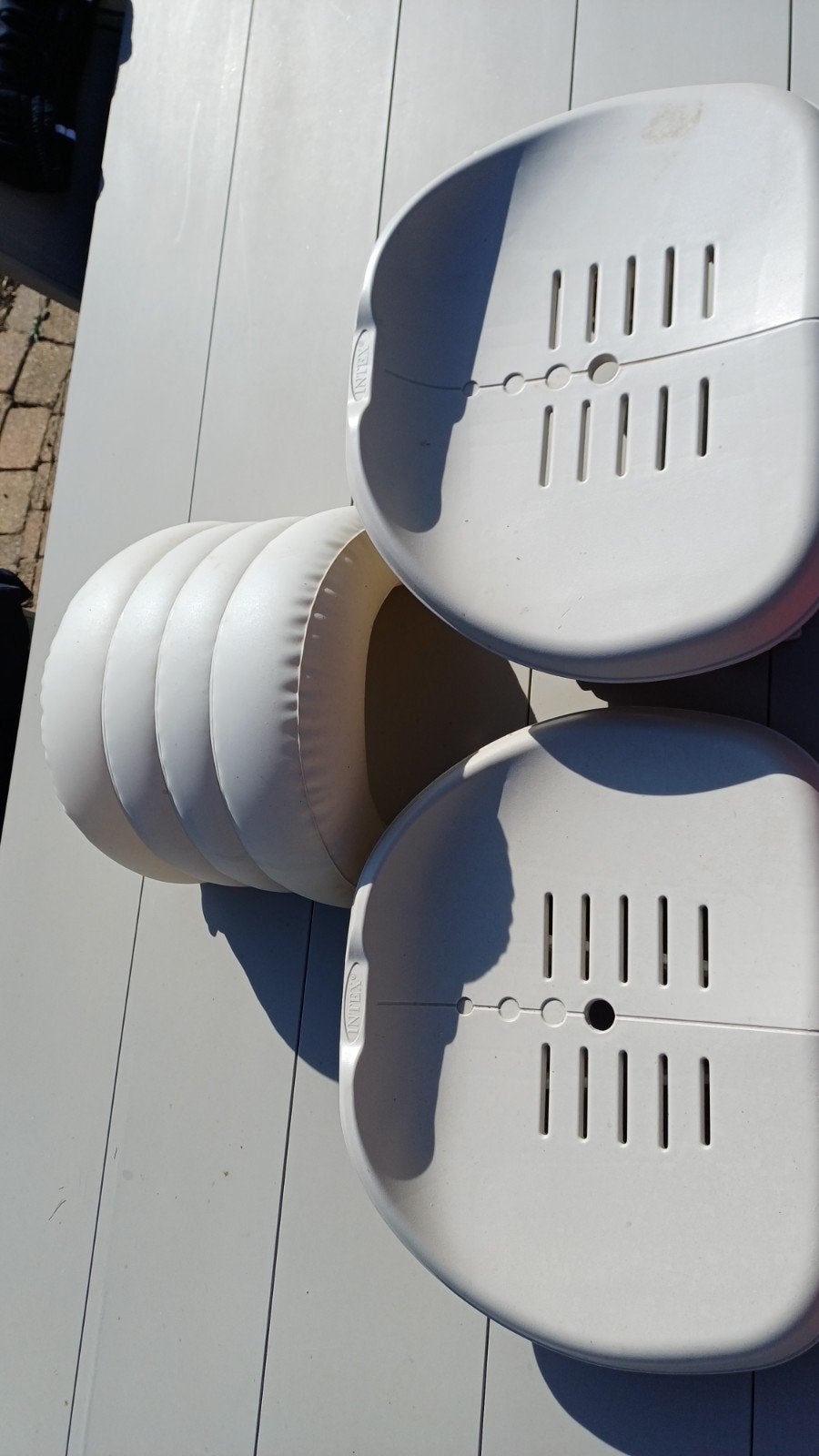 Intex PureSpa Accessoires Set – 2x Zitje(Hoogte Verstelbaar), Tuin en Terras, Ophalen