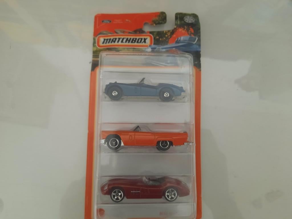 Matchbox 3-pack, Ophalen of Verzenden, Nieuw, Auto