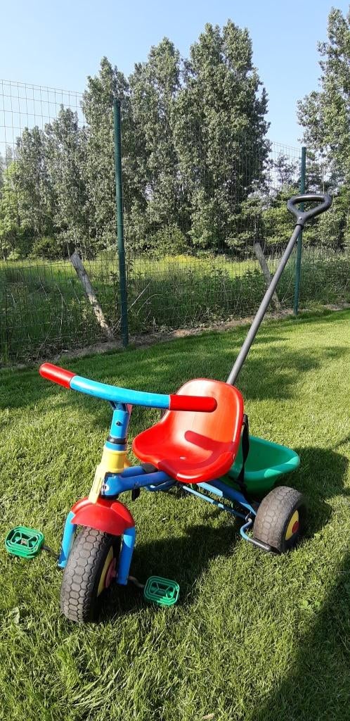 Driewieler, Ophalen, Zo goed als nieuw, Duwstang