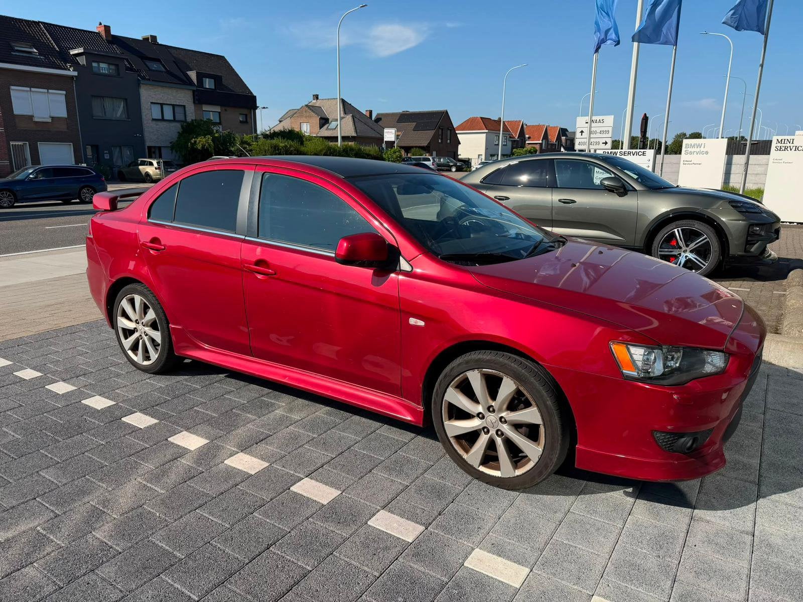 Mitsubishi Lancer 18di-d 116cv an2013 Euro5 Clim Cuir Gps, Auto's, Mitsubishi, Voorwielaandrijving, Zwart, 4 cilinders, Leder