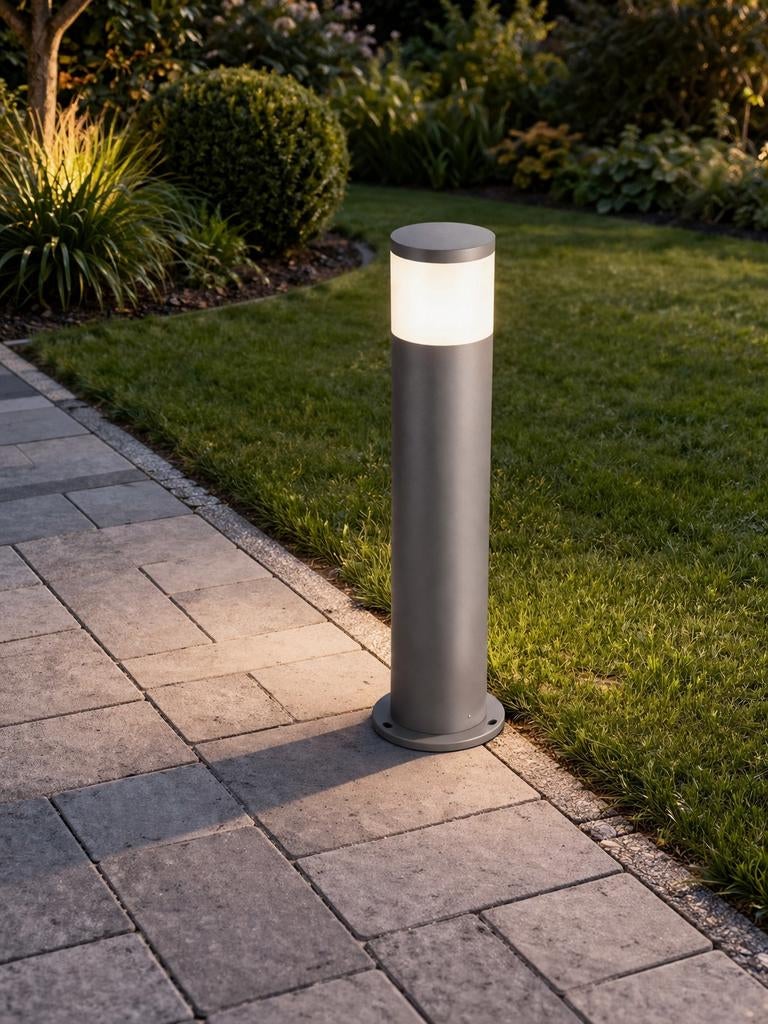 Luminaire Opel Bollard | 60 cm | 4 pièces | éclairage de jar, Neuf, Lampadaire, Enlèvement ou Envoi, Aluminium